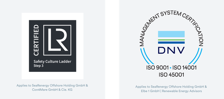 Certification of the SeaRenergy Group